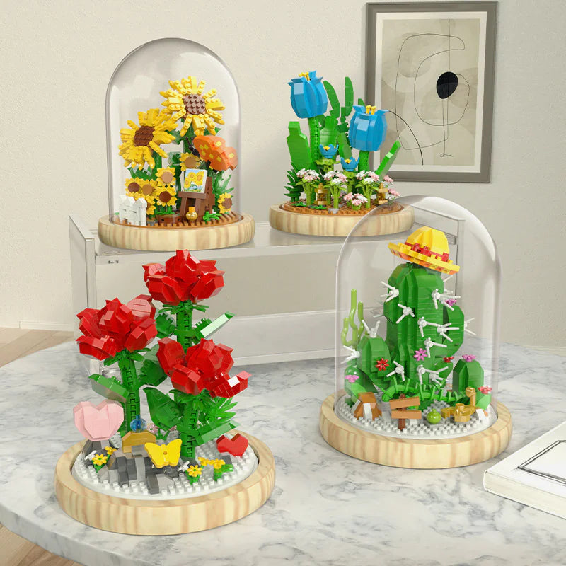 Flower Bouquet Building Blocks