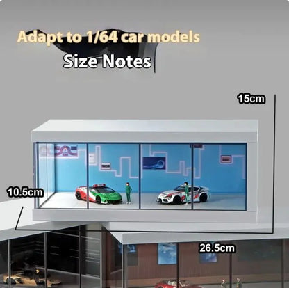 Simulation Alloy Car Model Exhibition Hall Model
