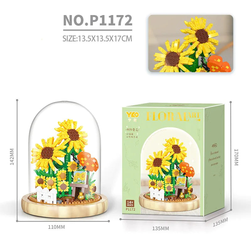 Flower Bouquet Building Blocks