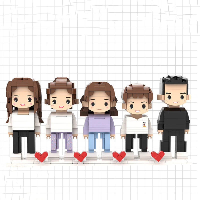 Portrait Building Blocks Puzzle