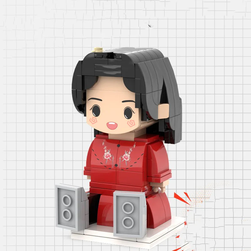 Portrait Building Blocks Puzzle