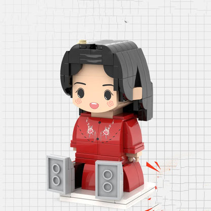 Portrait Building Blocks Puzzle