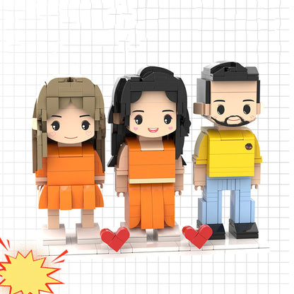 Portrait Building Blocks Puzzle