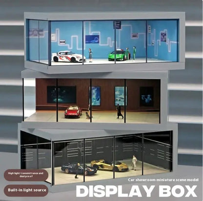 Simulation Alloy Car Model Exhibition Hall Model